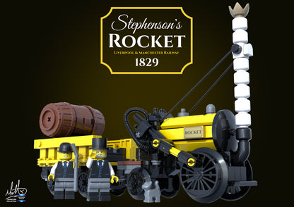 1829 L&MR Stephenson's Rocket