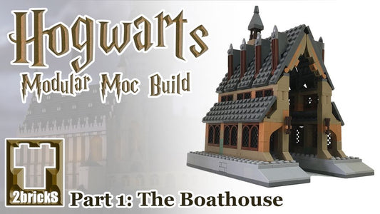 MOC-56217-1: BoatHouse Magic School Modular MOCs Part 1