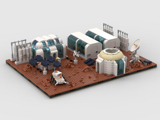 MOC-98720-1: Modular Mars Diorama