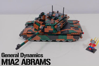 M1A2 Abrams TANK | 1:33 Minifigure Scale