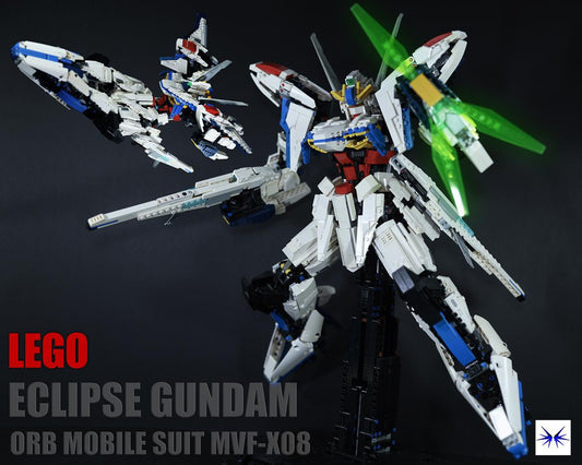 LEGO Eclipse Gundam MVF-X08 (Transformable Mobile Suit)