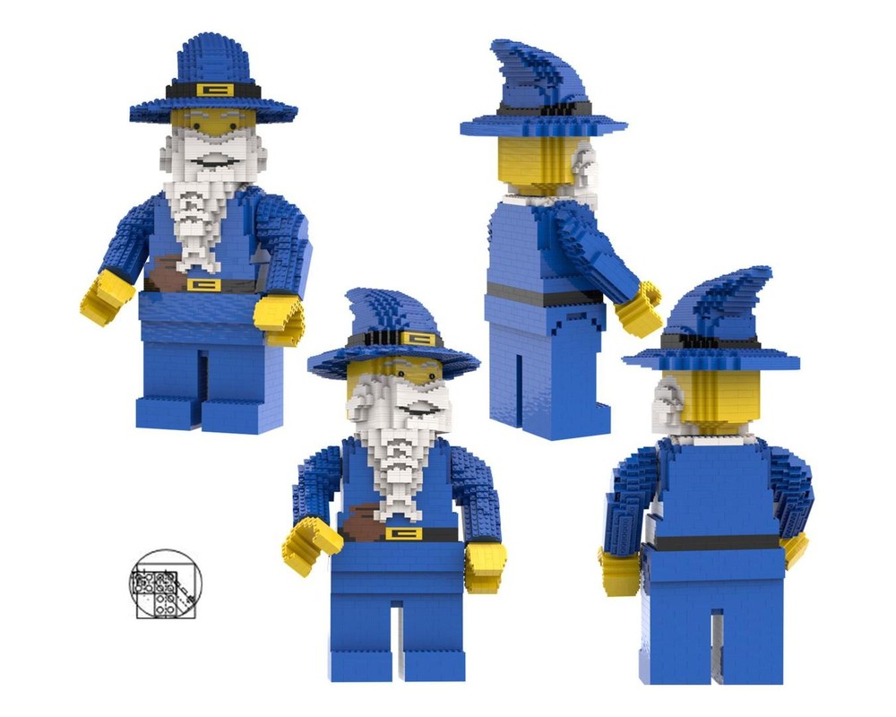 Maxi Figure Old Blue Wizard
