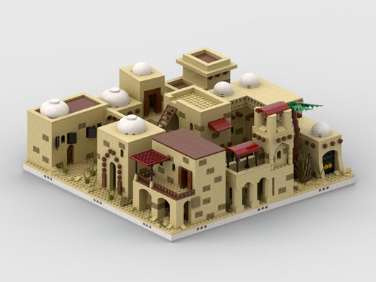 MOC-163005-1: Ancient Egypt Village Houses