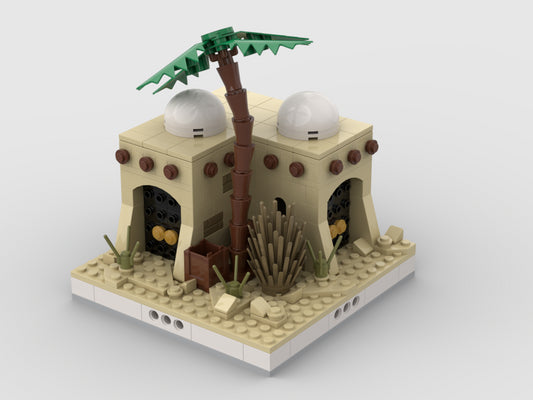 Desert House #4 For A Modular Desert Village