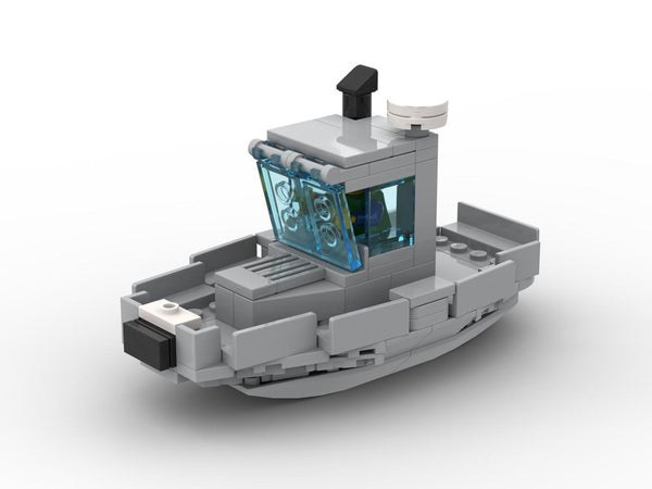 The Boomin' Beaver Barrier Boat MOC