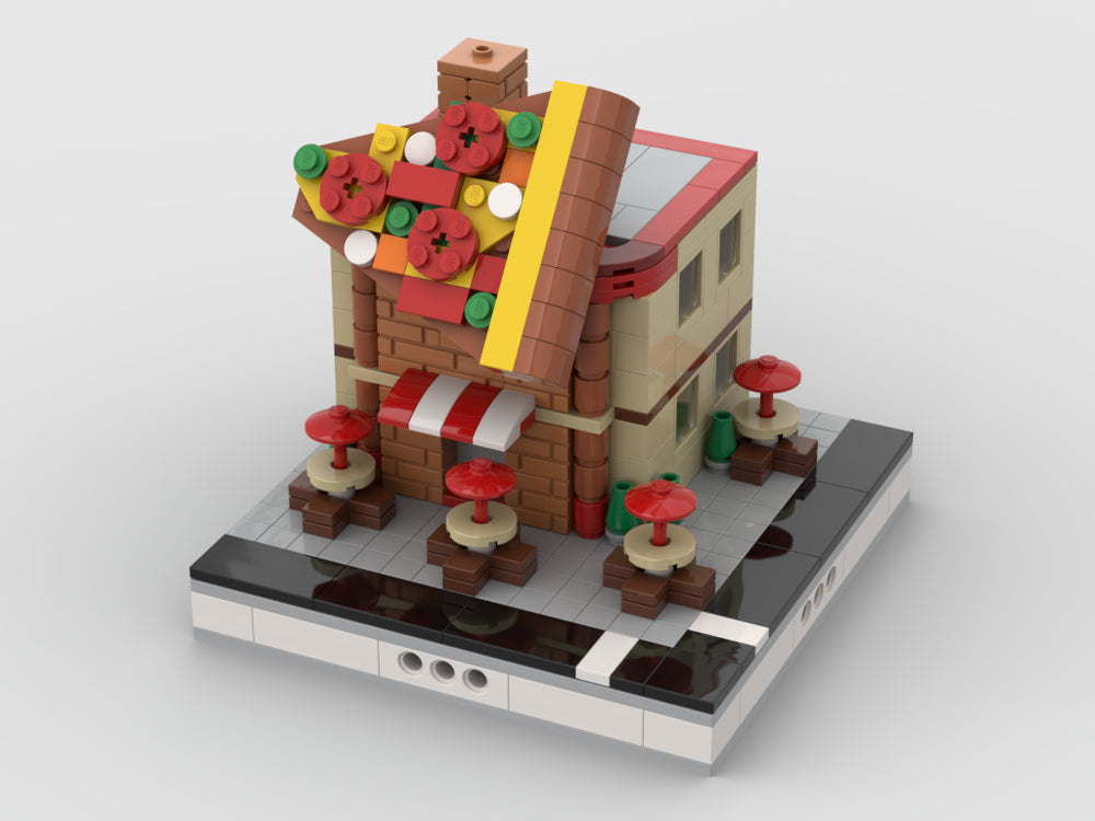 Pizza House For Mini Modular City