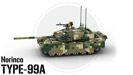 MOC-183439-1: TYPE-99A | Main Battle Tank - 1:35 Scale