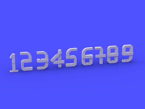 Numbers 1-9