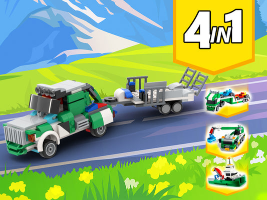 31113 Mini Truck With Cart Alternative Build