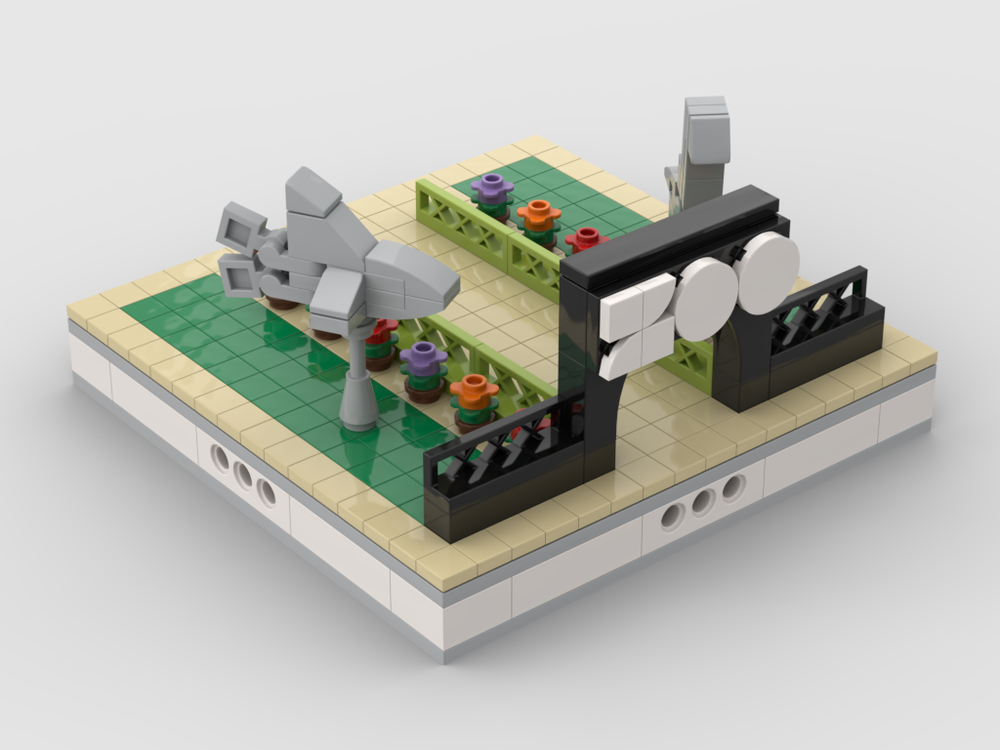 Entrance To The Zoo | Mini Modular ZOO – MOCBoxing®