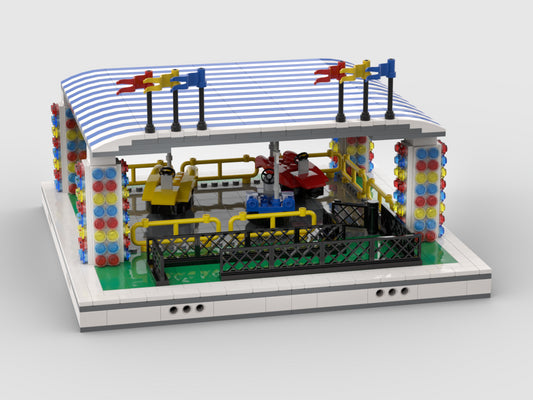 MOC-37237-1: Bumper Cars For Modular Amusement Park