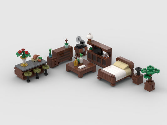 MOC-123584-1: Wood Style Interior Design