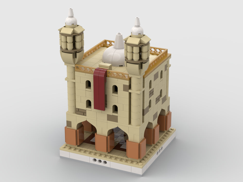 Desert Temple For A Modular Desert Village