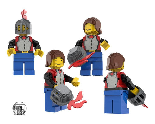 Maxi Figure Classic Knight With Elmet