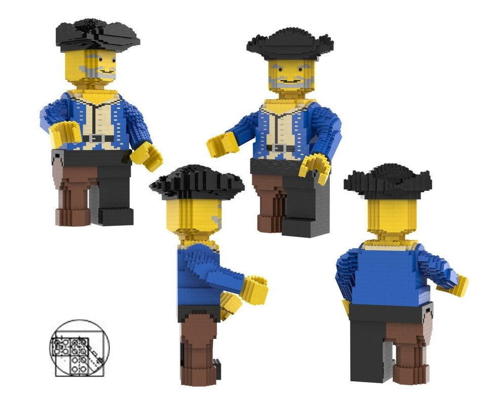 Maxi Figure Blue Pirate Peg Leg