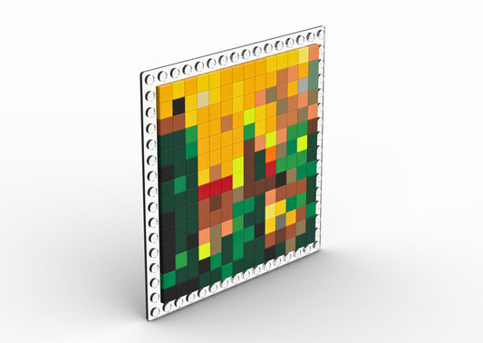 Frameless "Albanian" Minecraft Painting