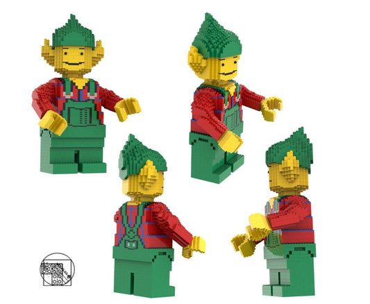 Maxi Figure Elf Red-Green