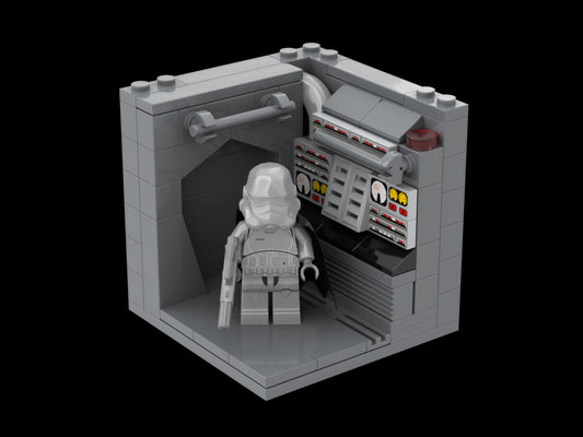 MOC-93315-1: Captain Phasma Minifigure Stand