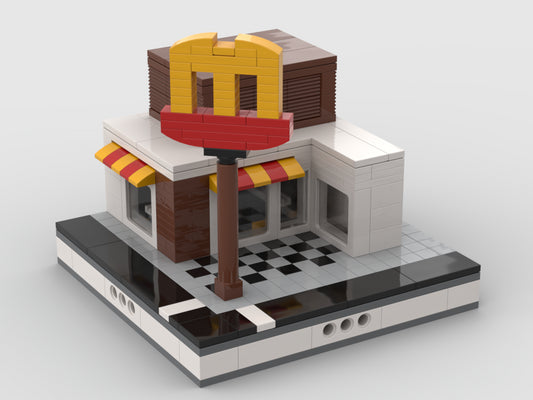 McDonalds Branch For A Mini Modular City