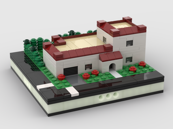 Private House For A Mini Modular City