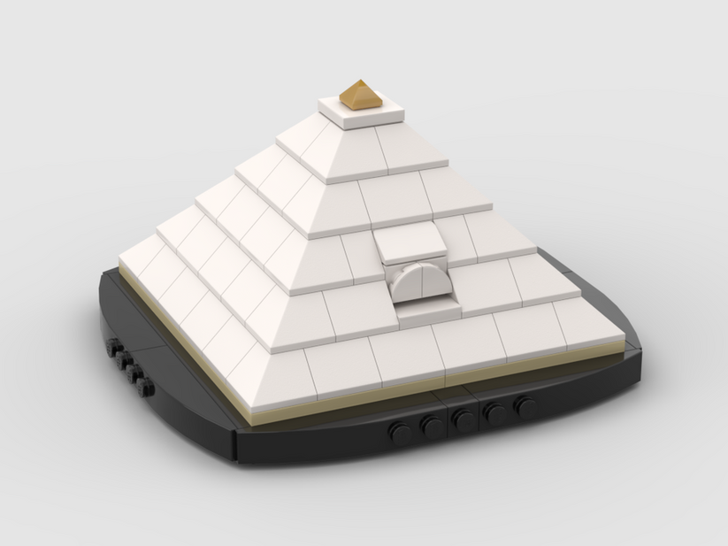 Rotating Mini Pyramid Mini Ancient Pyramid – MOCBoxing™