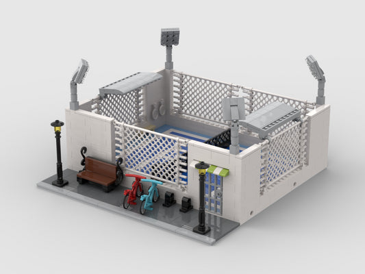 MOC-126206-1: Modular Tennis Court