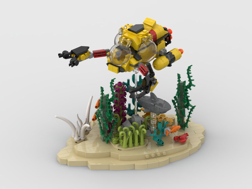 MOC-155727-1: Coral Reef #2 + Submarine