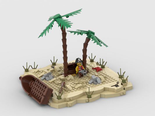 MOC-34130-1: A Lonely Island - Pirate