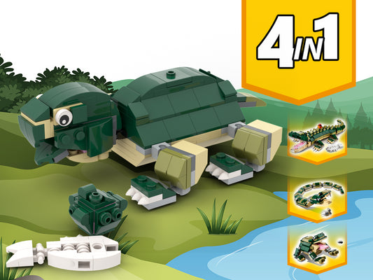 MOC-80604-1: 31121 Turtle Alternative Build