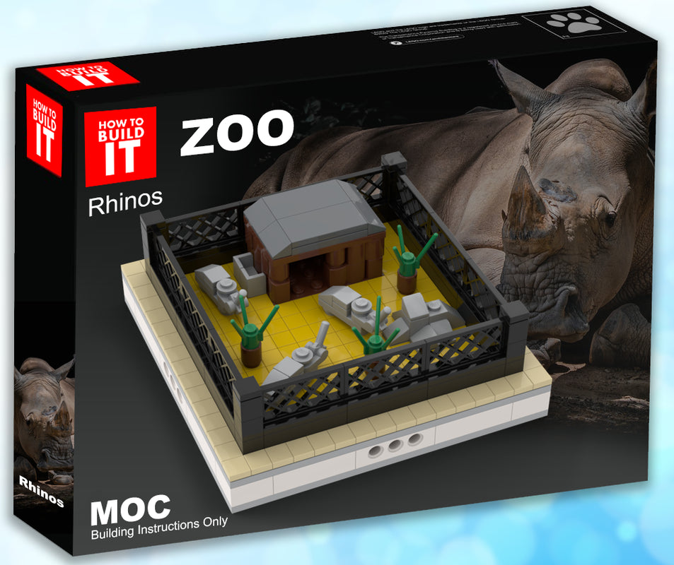 Rhinos | Mini Modular ZOO