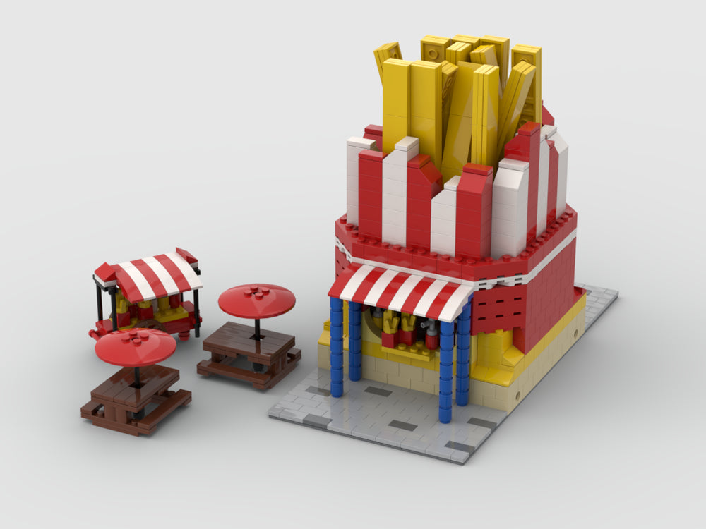 Modular French Fries Stand