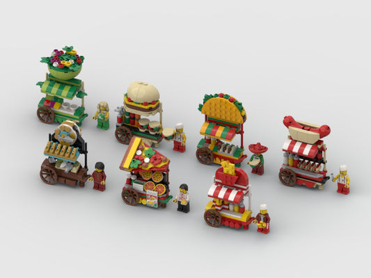 MOC-159358-1: Food Carts Pack