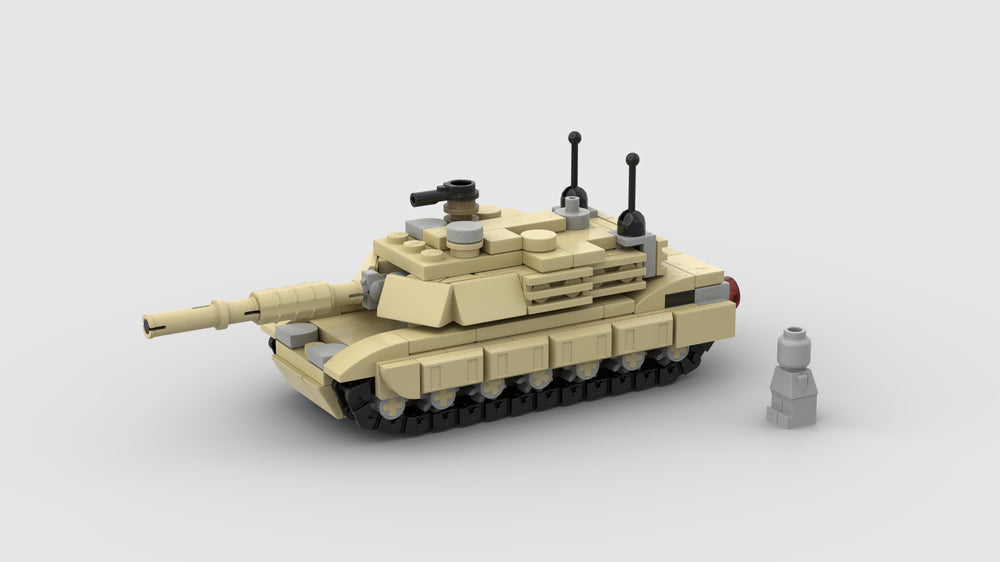 Micro M1 Abrams | 1:80 FREE INSTRUCTIONS