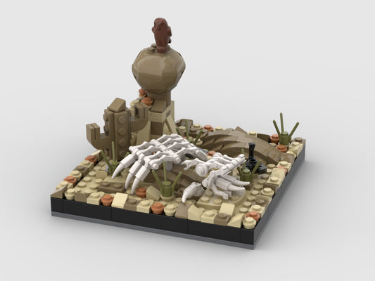 MOC-37040-1: Mini Desert Diorama