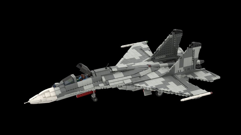 Sukhoi SU-35 Flanker E - 1:34 Scale