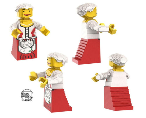 Maxi Figure Mrs Santa Claus