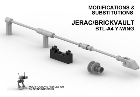 MOC-158723-1: Jerac/BV BTL-A4 Y-Wing Modifications/Substitutions