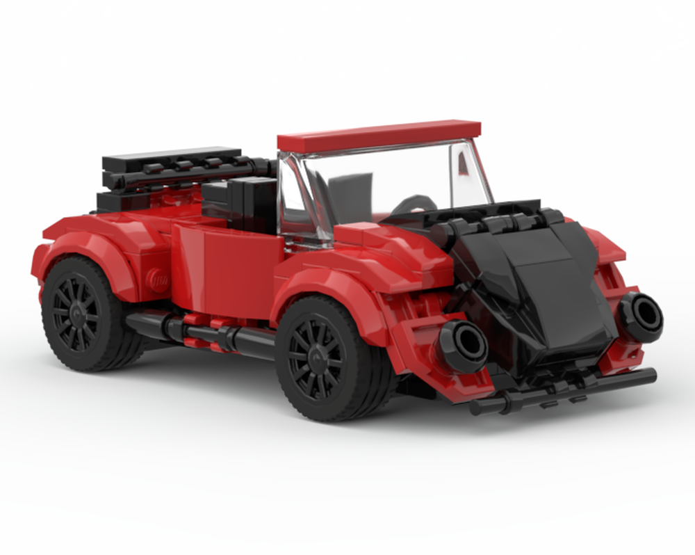 8-Wide VW Beetle (Convertible Version)