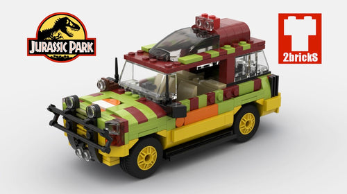 Jurassic Park Explorer - Minifig Scale!