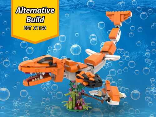 Mosasaur 31129 Alternative Build