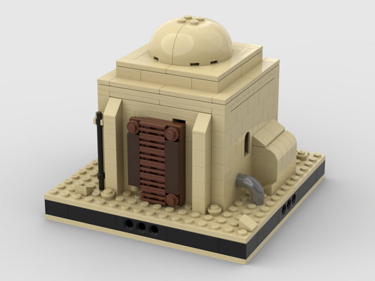 MOC-55012-1: Desert House #1 For A Modular Tatooine