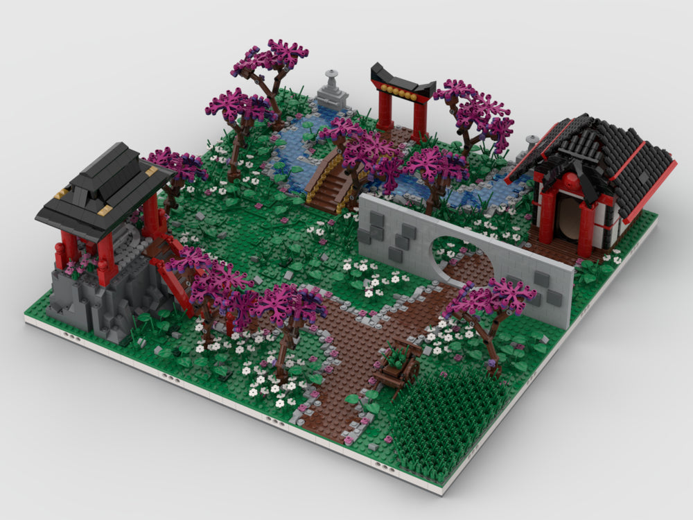 Chinese Diorama | Build From 4 MOCs