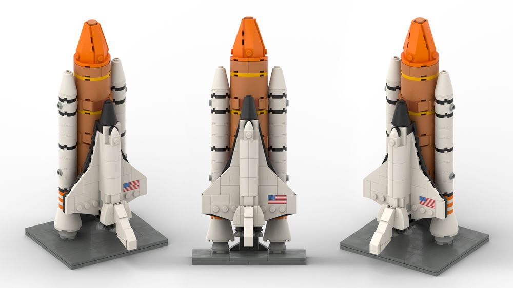 MOC-108515-1: NASA Space Shuttle - 1/300