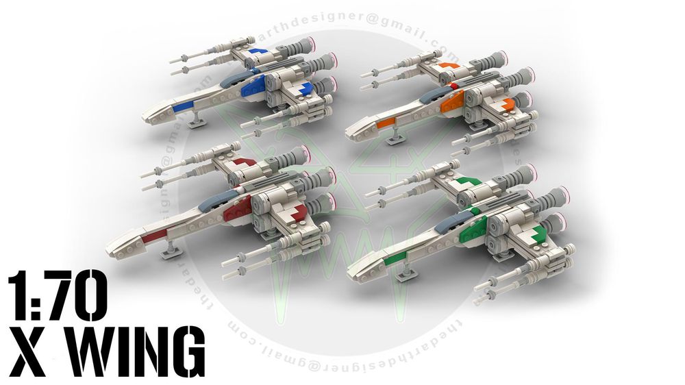 MOC-175669-1: X WING - 1:70 Scale