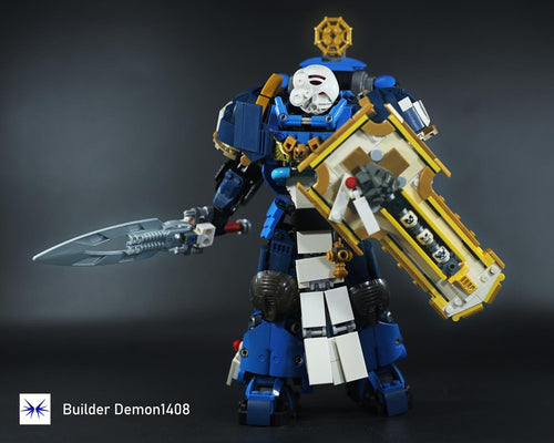 LEGO Space Marine Bladeguard Kopaka ( Warhammer 40K + BIONICLE )