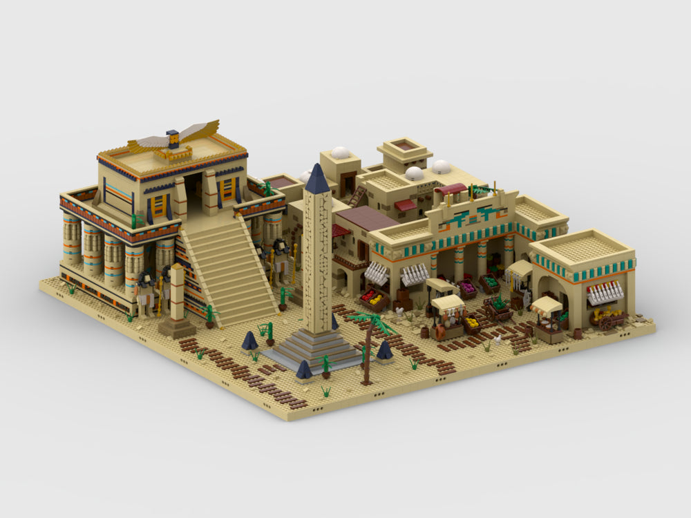 MOC-163405-1: Ancient Egypt Diorama