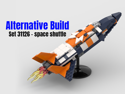 Space Shuttle 31126 Alternative Build
