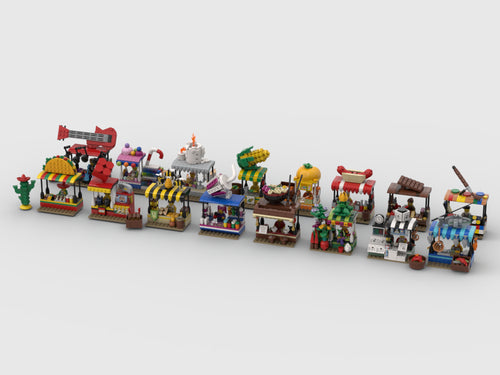 Market Stand Ultra Pack #2 | 16 MOCs