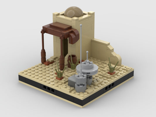 MOC-55207-1: Desert House #3 For A Modular Tatooine