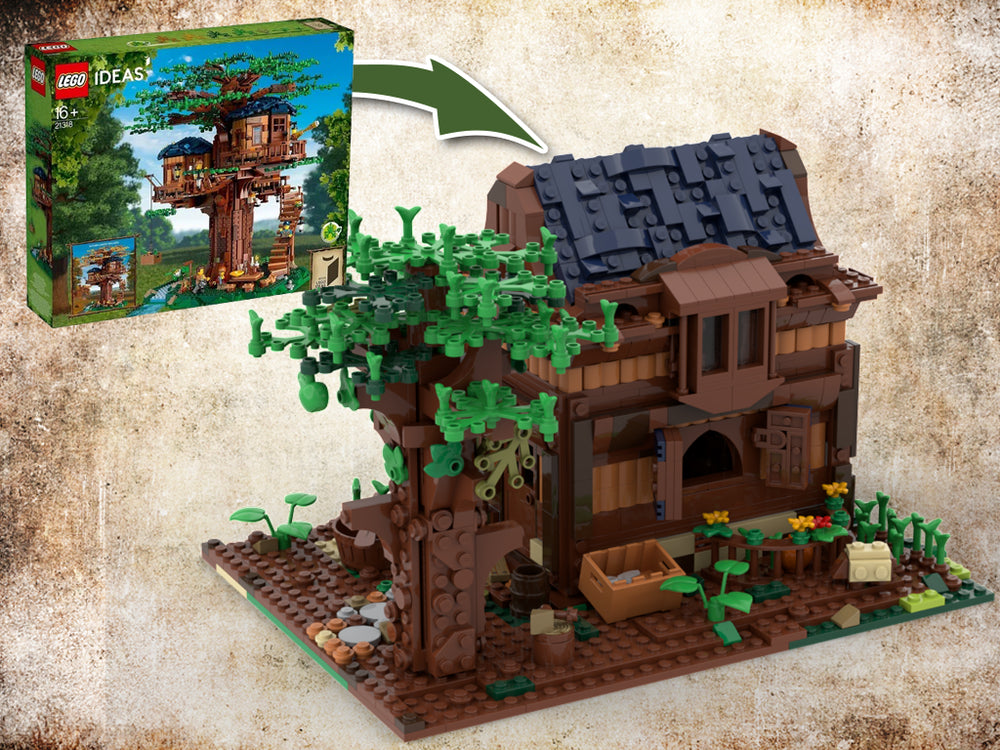 21318 Modular Medieval House Alternative Build